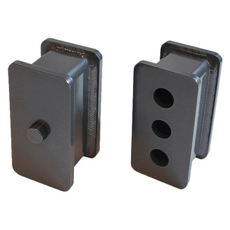 MaxTrac Suspension® - 3.5" Fabricated Rear Lifted Blocks