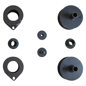 MaxTrac Suspension® - 2.5" x 2" Front and Rear Coil Spacer Lift Kit