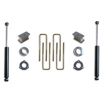 MaxTrac Suspension® - 2.5" x 3" Blocks Front and Rear Suspension Lift Kit