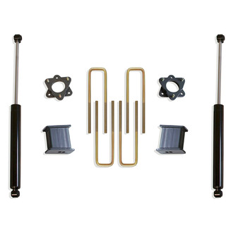MaxTrac Suspension® - 4" Blocks Front and Rear Suspension Lift Kit
