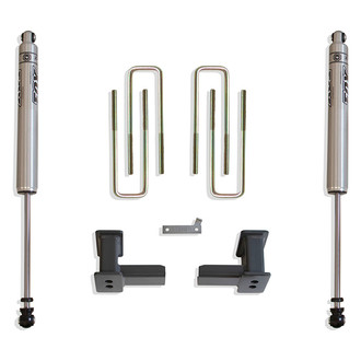 MaxTrac Suspension® - 2.5" x 4" Blocks Front and Rear Suspension Lift Kit