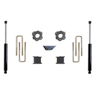MaxTrac Suspension® - 4" Blocks Rear Suspension Lift Kit