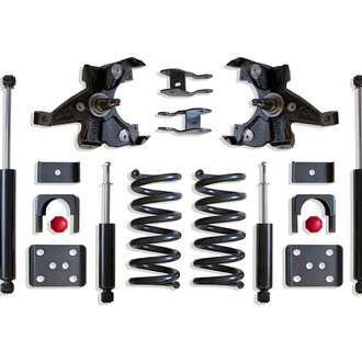 MaxTrac Suspension® - 4" x 6" Front and Rear Lowering Kit