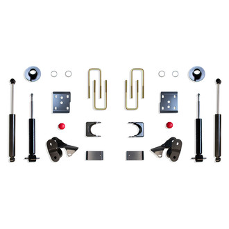 MaxTrac Suspension® - 2" x 4" Front and Rear Lowering Kit