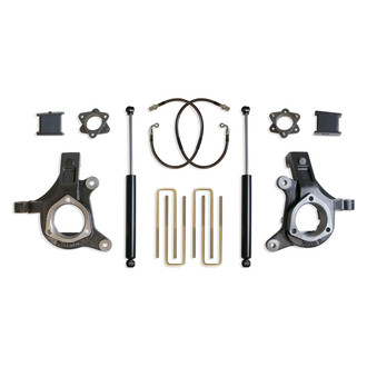 MaxTrac Suspension® - 6" x 3" Front and Rear Suspension Lift Kit