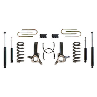 MaxTrac Suspension® - 6.5" x 2.5" Front and Rear Suspension Lift Kit