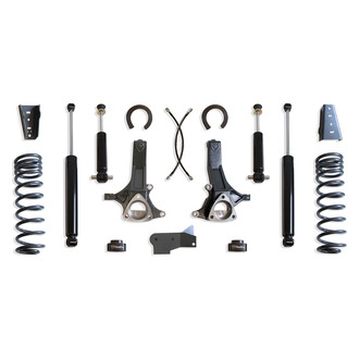 MaxTrac Suspension® - 6.5" x 4.5" MaxPro Front and Rear Suspension Lift Kit