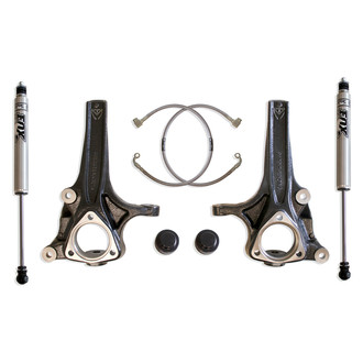 MaxTrac Suspension® - 4" x 1" Front and Rear Suspension Lift Kit