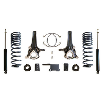 MaxTrac Suspension® - 7" x 4" Front and Rear Suspension Lift Kit