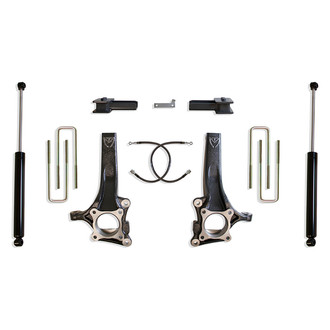 MaxTrac Suspension® - 4.5" x 2" MaxPro Front and Rear Suspension Lift Kit