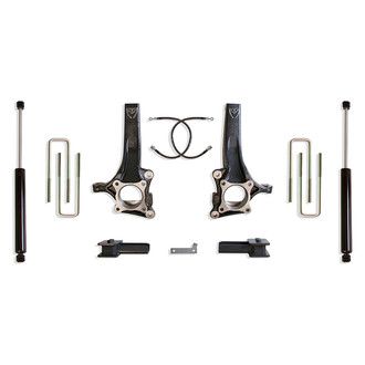 MaxTrac Suspension® - 4" x 2" MaxPro Front and Rear Suspension Lift Kit