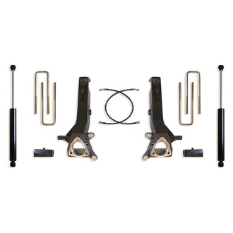 MaxTrac Suspension® - 4" x 2" MaxPro Front and Rear Suspension Lift Kit