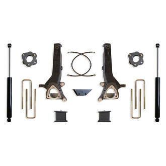 MaxTrac Suspension® - 6.5" x 4" MaxPro Front and Rear Suspension Lift Kit