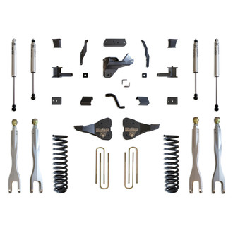 MaxTrac Suspension® - 6" x 2" MaxPro Front and Rear Suspension Lift Kit