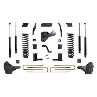 MaxTrac Suspension® - 6" x 2" Front and Rear Suspension Lift Kit