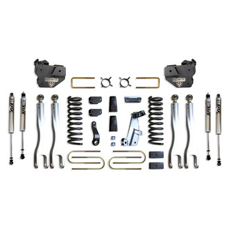 MaxTrac Suspension® - 8" x 5.5" Front and Rear Suspension Lift Kit