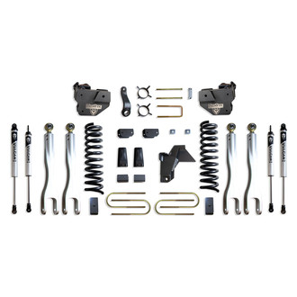 MaxTrac Suspension® - 8" x 5.5" Front and Rear Suspension Lift Kit