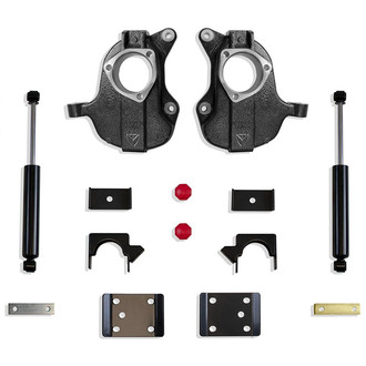 MaxTrac Suspension® - 4" x 6" Front and Rear Lowering Kit