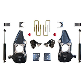 MaxTrac Suspension® - 2" x 4" Front and Rear Lowering Kit