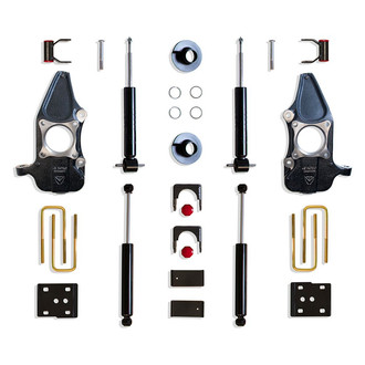 MaxTrac Suspension® - 3" x 5" Front and Rear Lowering Kit