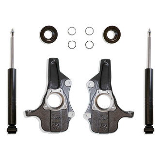 MaxTrac Suspension® - 2" x 3" Front and Rear Lowering Kit