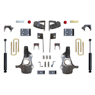 MaxTrac Suspension® - 2" x 4" Front and Rear Lowering Kit
