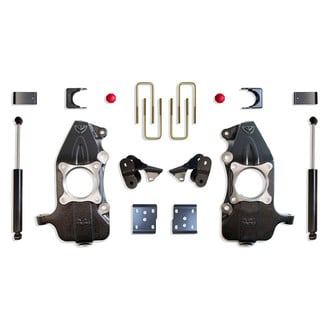 MaxTrac Suspension® - 2" x 4" Front and Rear Lowering Kit
