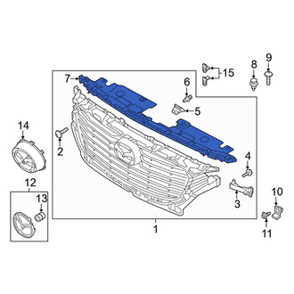 Mazda OE - Front Radiator Support Access Cover