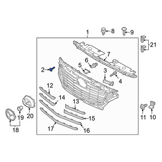 Mazda OE - Grille Retainer