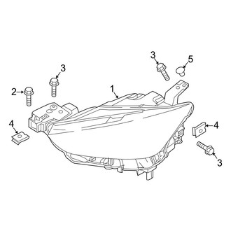 Mazda OE - Front Lamps - Headlamps (LED)