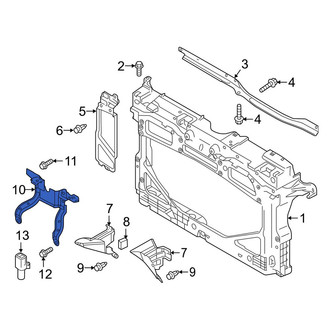 Mazda OE - Front Hood Latch Support