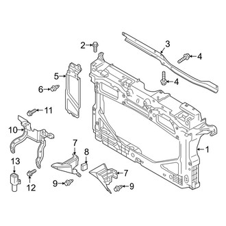 Mazda OE - Radiator Support