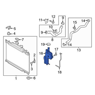 Mazda OE - Engine Coolant Reservoir