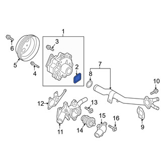 Mazda OE - Engine Water Pump Gasket
