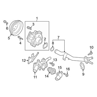 Mazda OE - Cooling - Water Pump