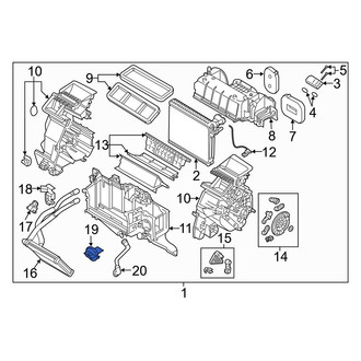 Mazda OE - HVAC Blower Motor Resistor