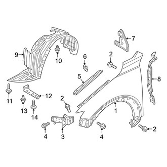Mazda OE - Fender & Components