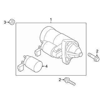 Mazda OE - Electrical - Starter