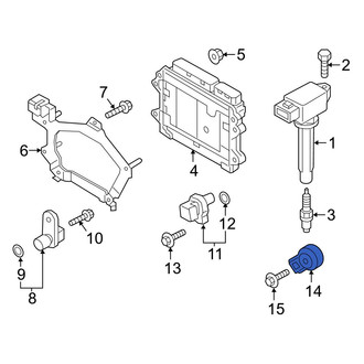 Mazda OE - Ignition Knock (Detonation) Sensor