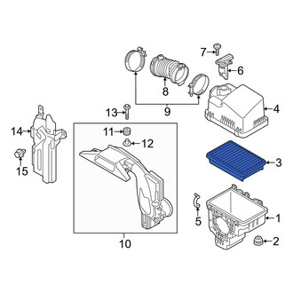 Mazda OE - Engine Air Filter