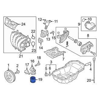 Mazda OE - Engine Oil Filter
