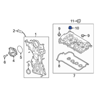 Mazda OE - Engine Valve Cover Washer Seal