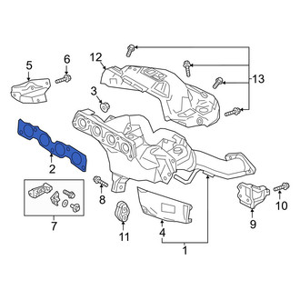 Mazda OE - Exhaust Manifold Gasket