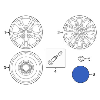 Mazda OE - Wheel Cap