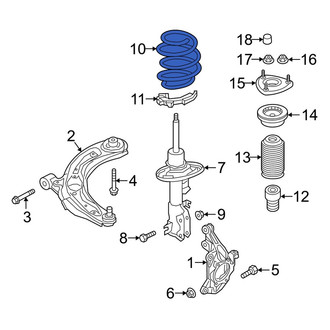 Mazda OE - Rear Coil Spring