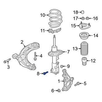 Mazda OE - Suspension Strut Bolt