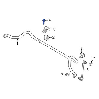 Mazda OE - Suspension Stabilizer Bar Bracket Bolt