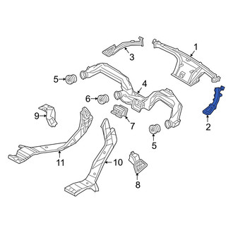 Mazda OE - Right Upper Instrument Panel Air Duct