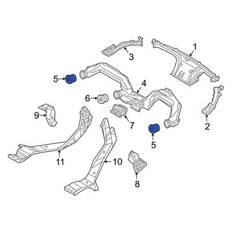 Mazda OE - Outer Dashboard Air Vent