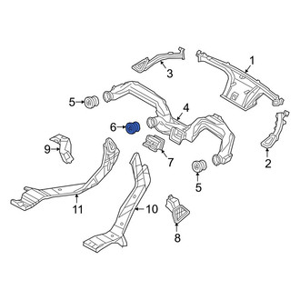 Mazda OE - Inner Dashboard Air Vent